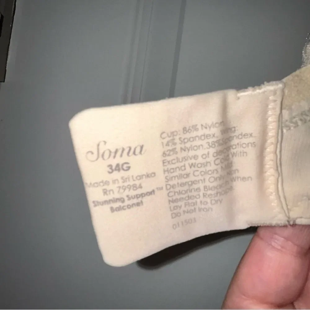 Soma Stunning Support Balconet Underwire Bra - Picture 3 of 5